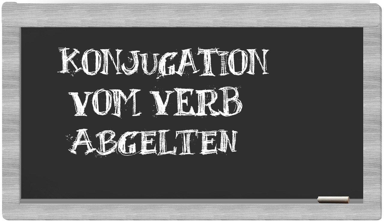 ¿abgelten en sílabas?