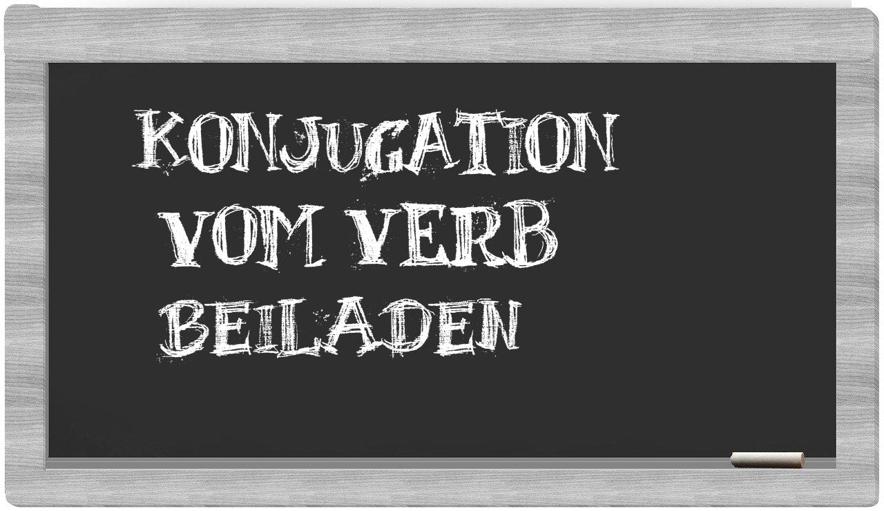 ¿beiladen en sílabas?