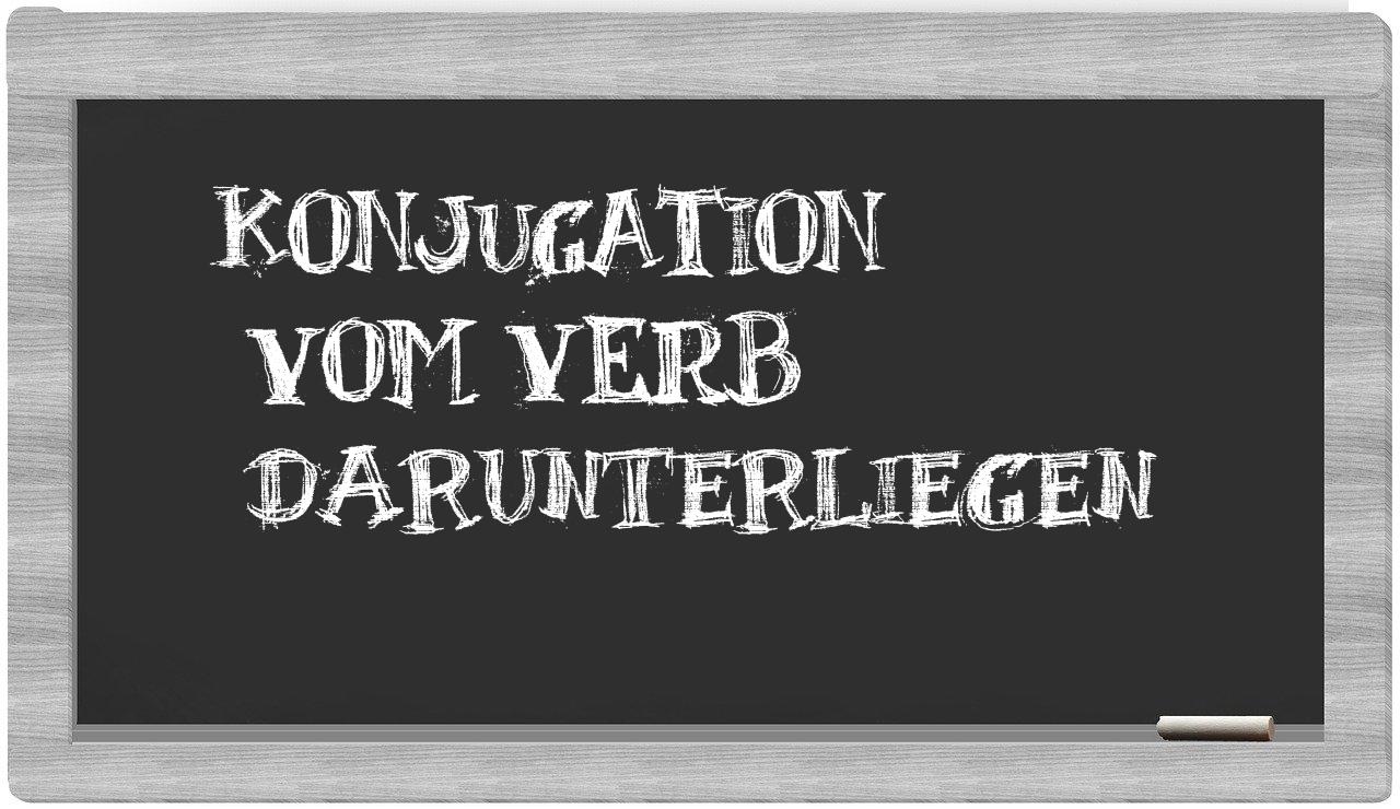 ¿darunterliegen en sílabas?