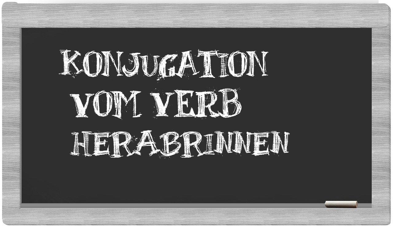 ¿herabrinnen en sílabas?