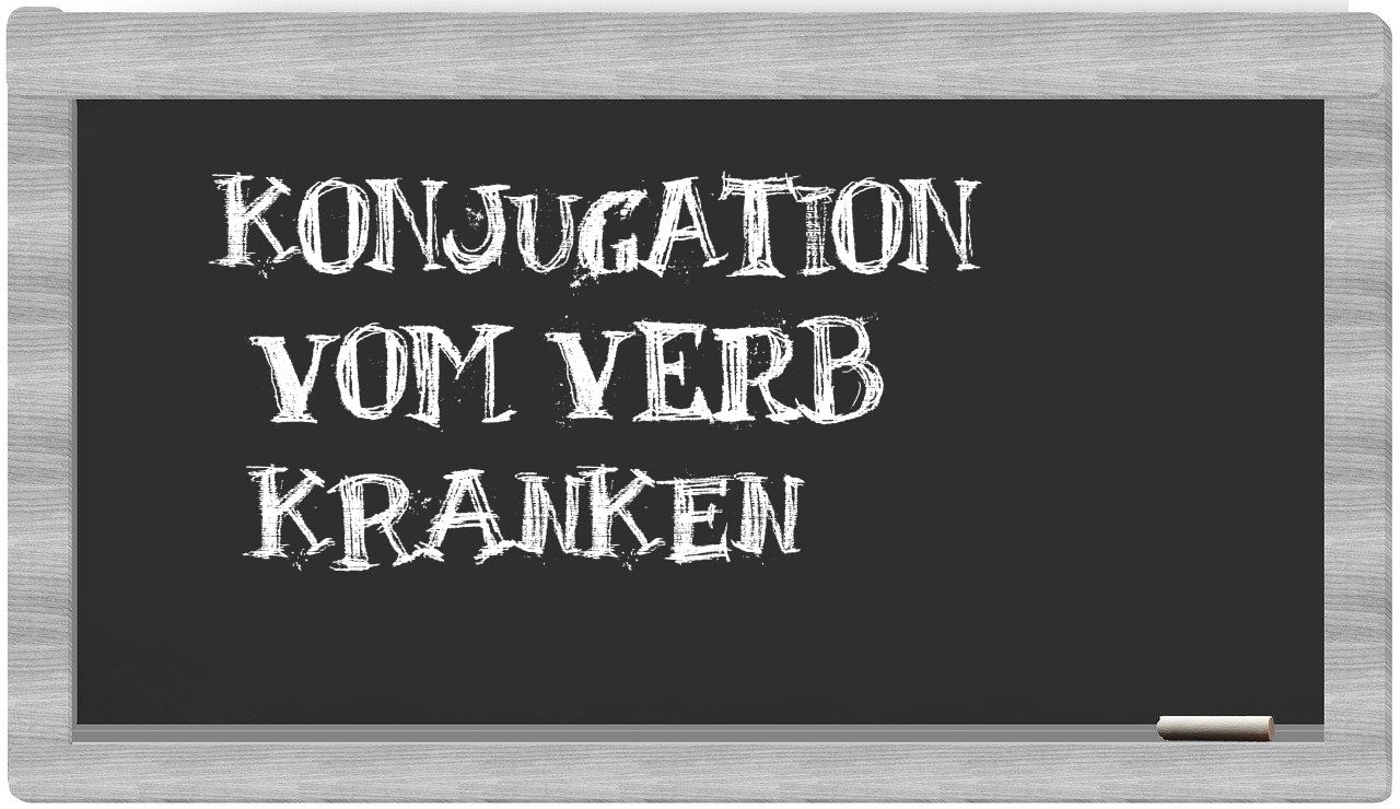 ¿kranken en sílabas?