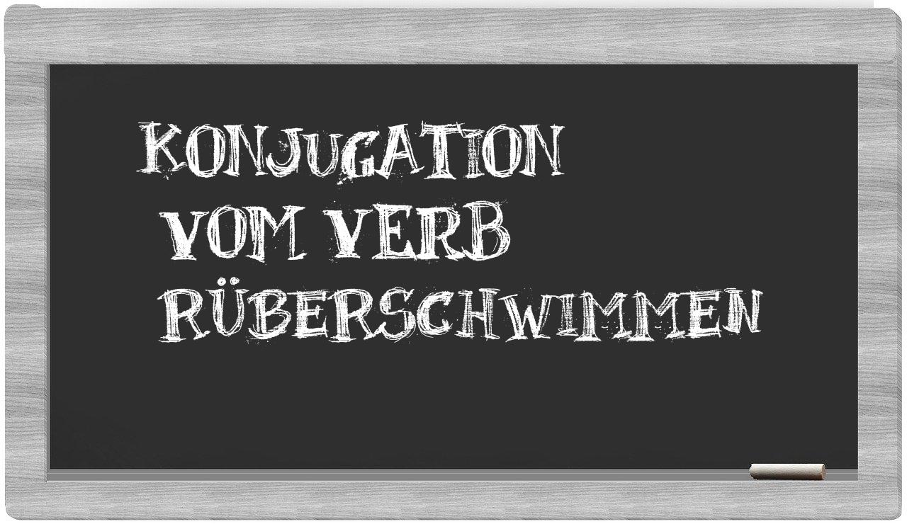 ¿rüberschwimmen en sílabas?