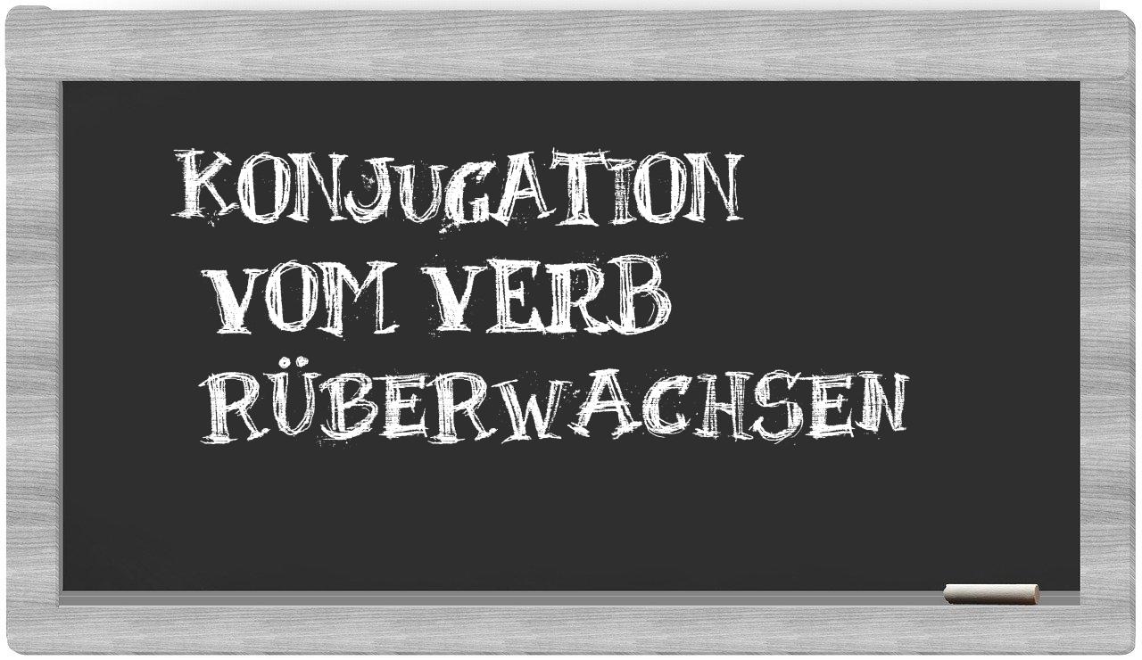 ¿rüberwachsen en sílabas?