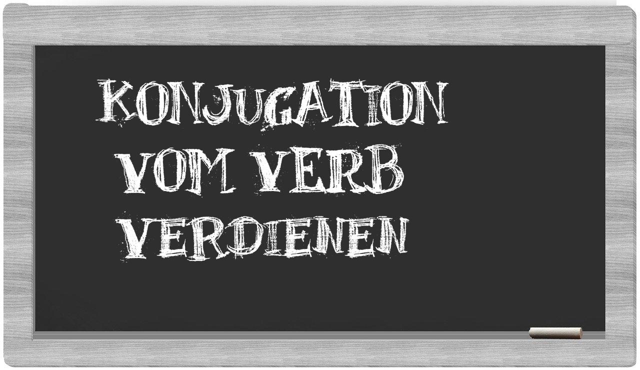 ¿verdienen en sílabas?