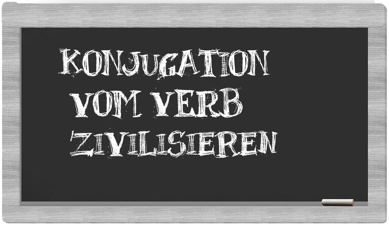 ¿zivilisieren en sílabas?
