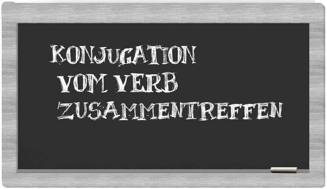 ¿zusammentreffen en sílabas?
