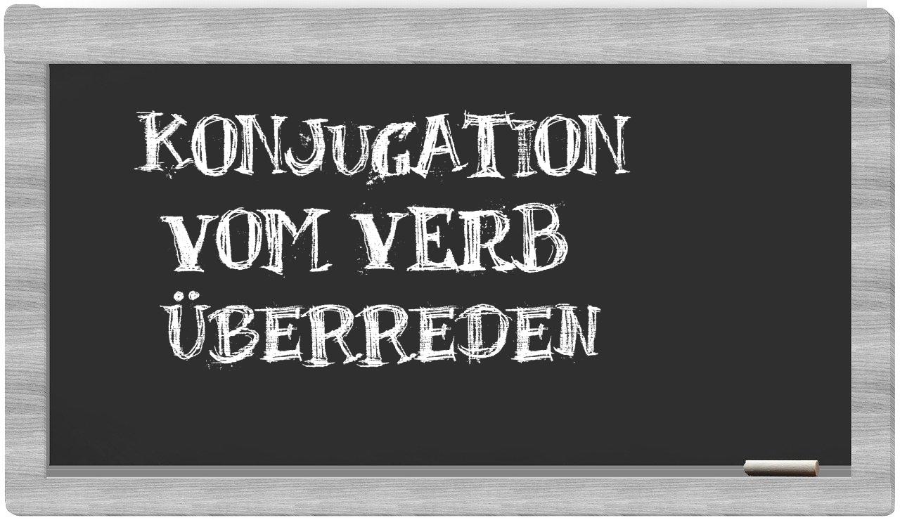 ¿überreden en sílabas?